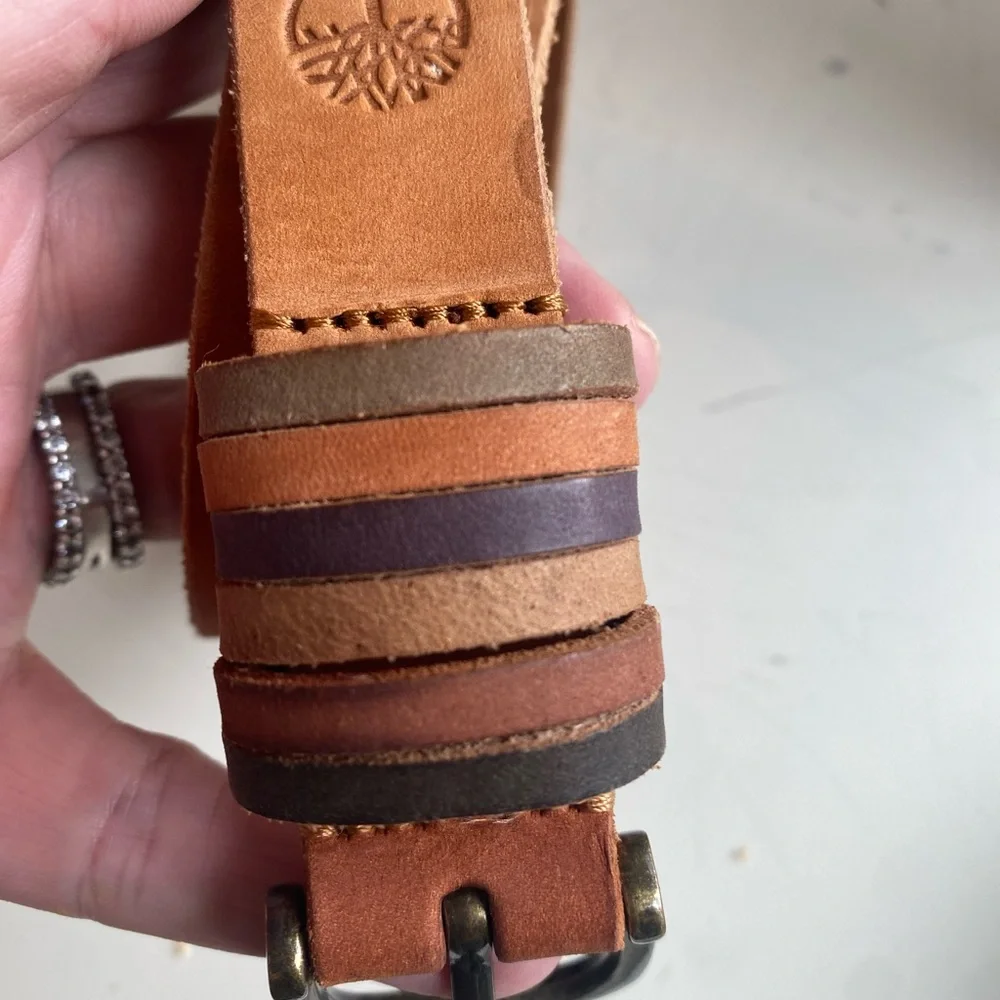 Timberland tan leather